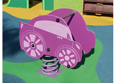 Voiture assise centrale à ressort pour enfants 1-12 ans