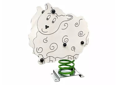 Mouton à bascule en polyéthylène 1 place