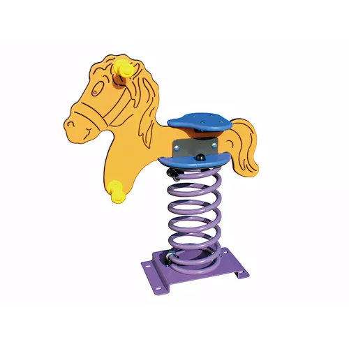 Poney à bascule en polyéthylène 1-12 ans