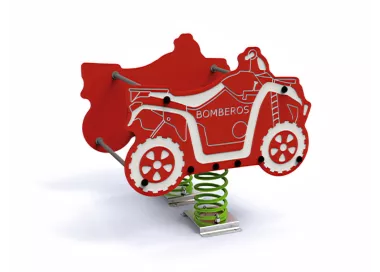 Quad pompiers 4 places pour enfants