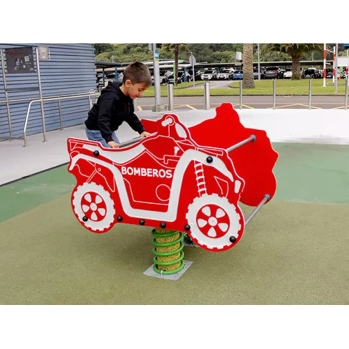 Quad pompiers 4 places pour enfants