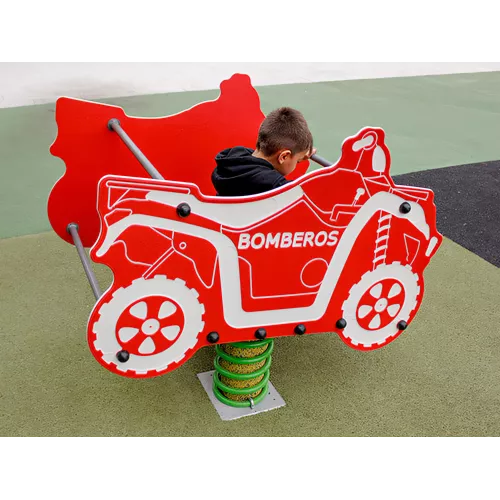 Quad pompiers 4 places pour enfants