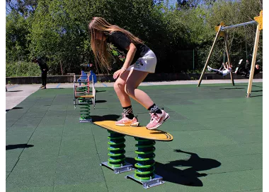 Planche de surf sur ressort 1 place