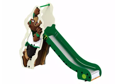 Toboggan Cacho en bois pour enfants 1-6ans