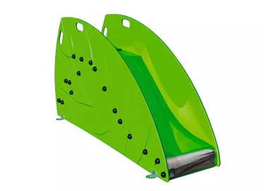 Toboggan feuille en bois pour 1-6 ans