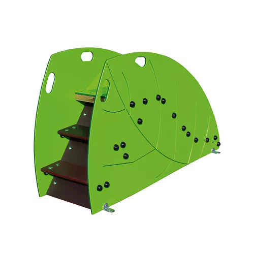 Toboggan feuille en bois pour 1-6 ans