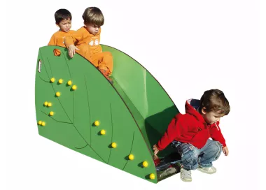 Toboggan feuille en bois pour 1-6 ans