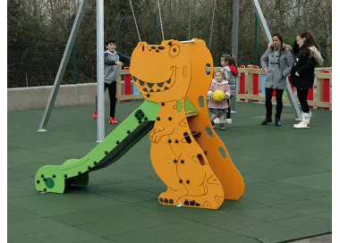 Toboggan Dino pour enfants 1-6 ans