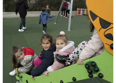 Toboggan Dino pour enfants 1-6 ans