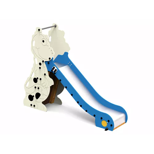 Toboggan dragon Manu en bois 90 cm