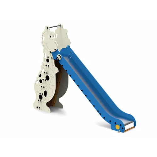 Toboggan dragon Manu en bois 1,5m