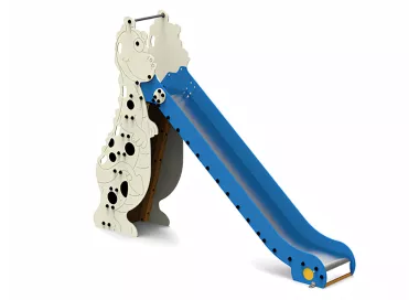 Toboggan dragon Manu en bois 1,5m