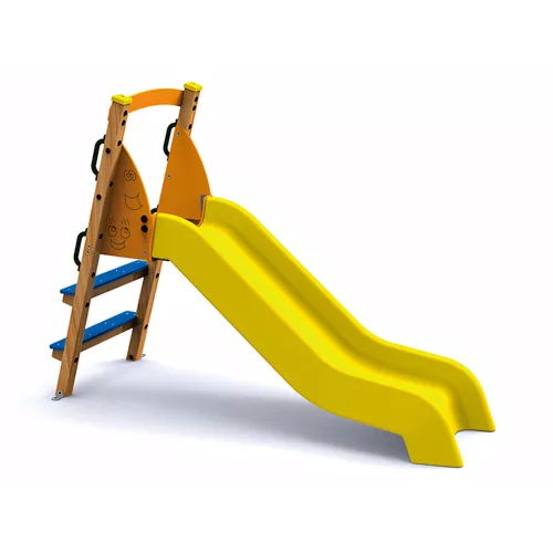 Toboggan Eko en bois pour 1-6 ans