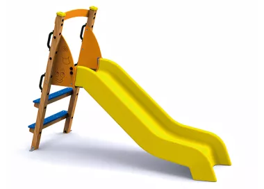 Toboggan Eko en bois pour 1-6 ans