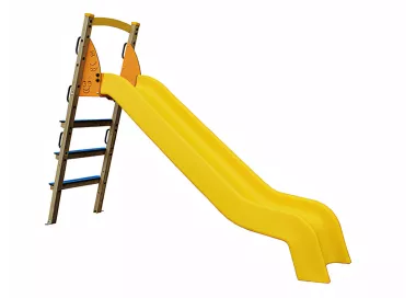 Toboggan Eko en bois 1,5m hauteur