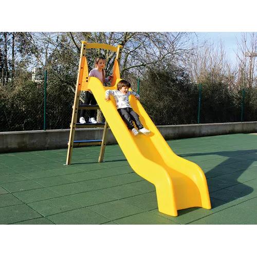 Toboggan Eko en bois 1,5m hauteur