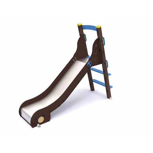 Toboggan éco-composite 90 cm avec champignon