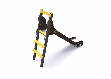Toboggan éco-composite pour enfants 1,2m hauteur
