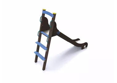 Toboggan éco-composite pour enfants 1,2m hauteur