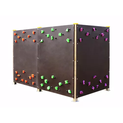 Mur d'escalade en bois lamellé 2m