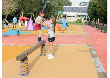 Ressort d'équilibre en bois lamellé 2,4m