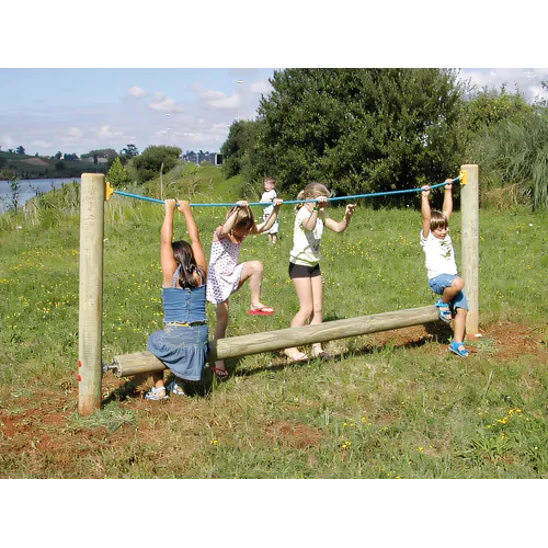 Rouleau d'équilibre en bois traité 3,5m
