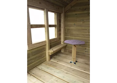 Cabane en bois traité autoclave 1,69m