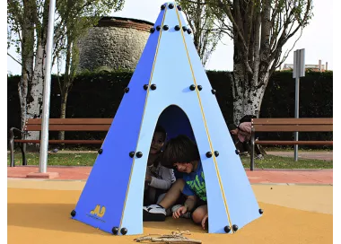 Tipi indien enfant avec fenêtre 1,42m