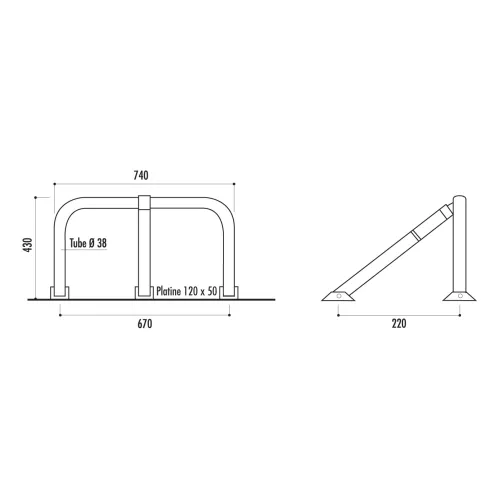 Bloc parking SIMPLE