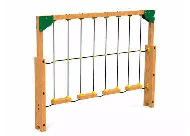 Passages oscillants en bois et polyester 3m