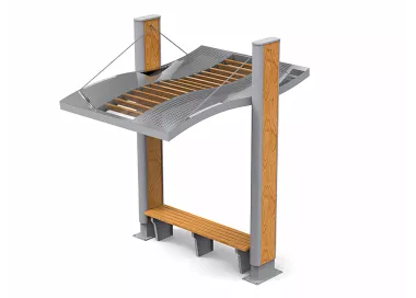Abris de bus Urbatec eco-composite sans entretien