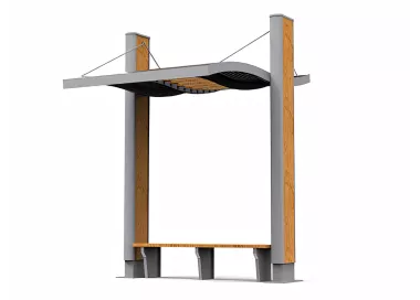 Abris de bus Urbatec eco-composite sans entretien