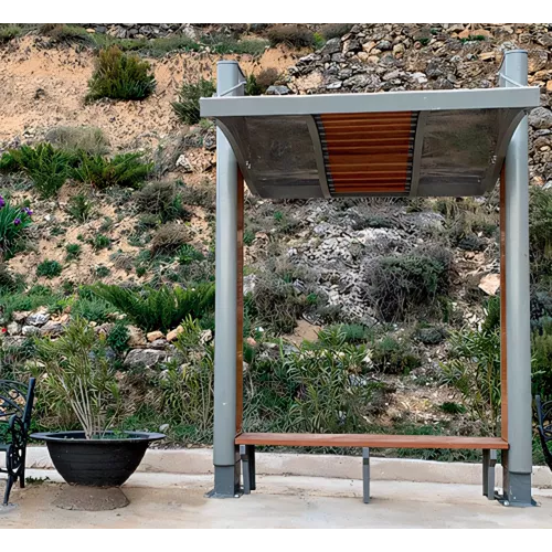 Abris de bus Urbatec eco-composite sans entretien