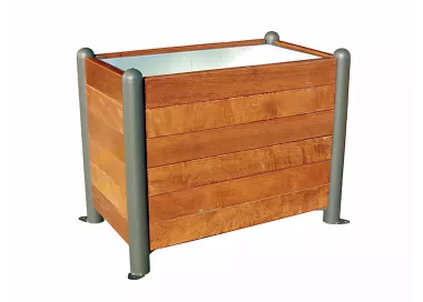 Jardinière Plus 100 cm bois tropical