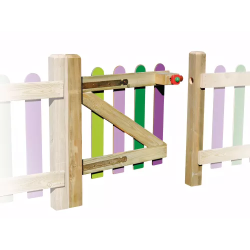 Porte parc bois traité 1 m