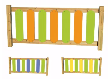Jeux en bois traité pour enfants