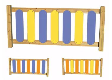 Jeux en bois traité pour enfants