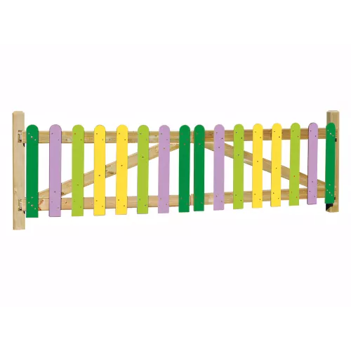 Porte parc bois traité 3 mètres
