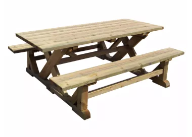 Table pique-nique Cruz en bois traité autoclave