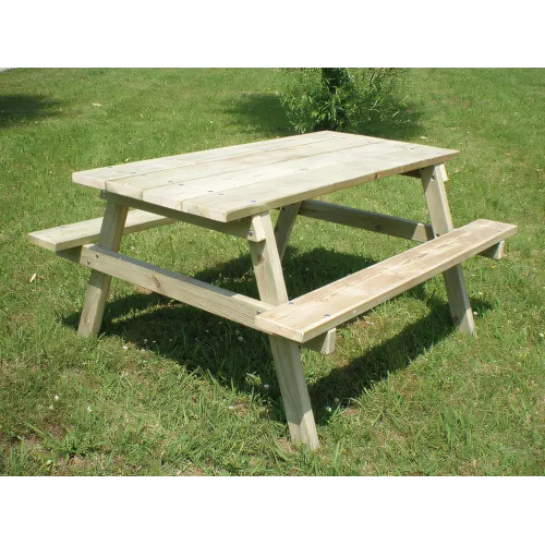 Table pique-nique en bois traité autoclave