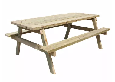 Table pique-nique en bois traité autoclave