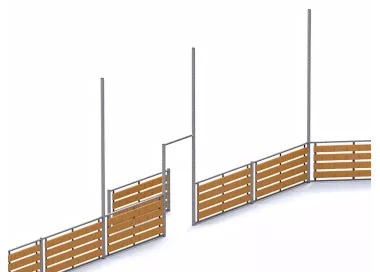 Filets de protection pour pistes multisports