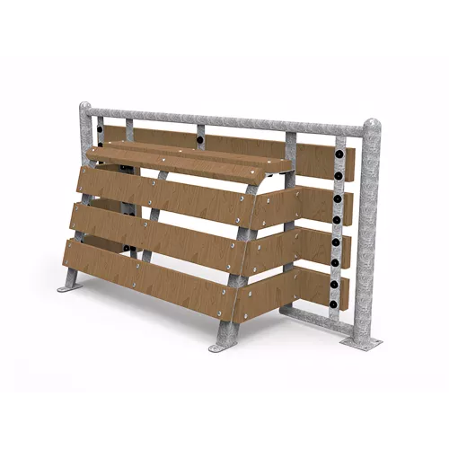 Mini but eco-composite acier galvanisé 1,1m