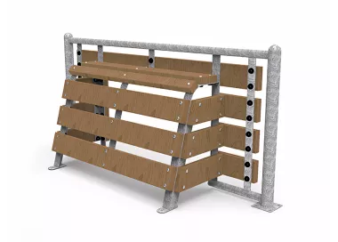 Mini but eco-composite acier galvanisé 1,1m