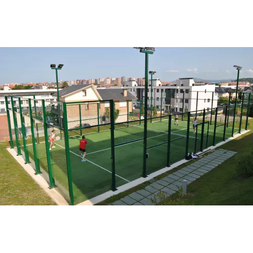 Piste de padel réglementaire aluminium et verre