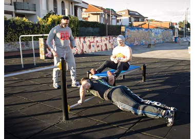 Workout G station musculation street fitness