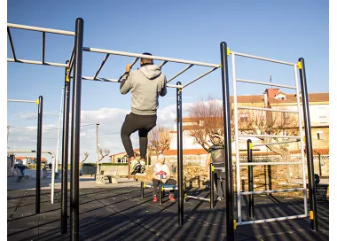 Workout G station musculation street fitness