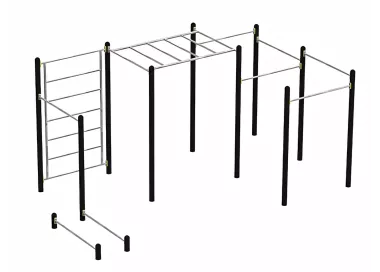 Workout K street fitness station galvanisée