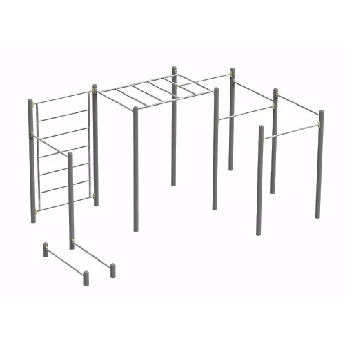 Workout K street fitness station galvanisée