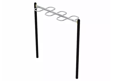 Monkey bar serpent acier galvanisé 2,25m